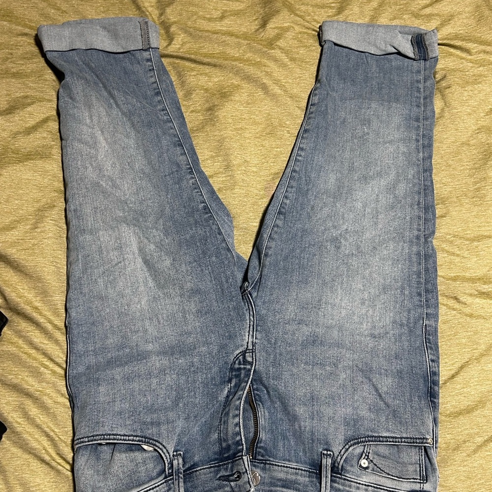Mavi High Rise Marcia Capri Denim Jeans